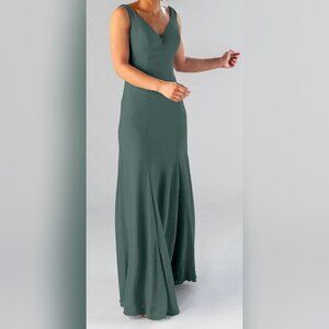 Kennedy Blue Jessa Bridesmaid Dress Size 14 Jade